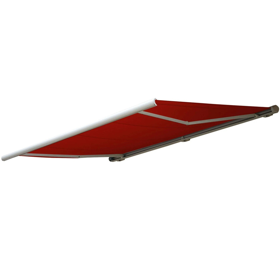MCW Ersatz-Bezug für Markise H123 Vollkassette aus Polyester in Bordeaux-Rot, B x H: 4,5 x 3 m - Bild 3