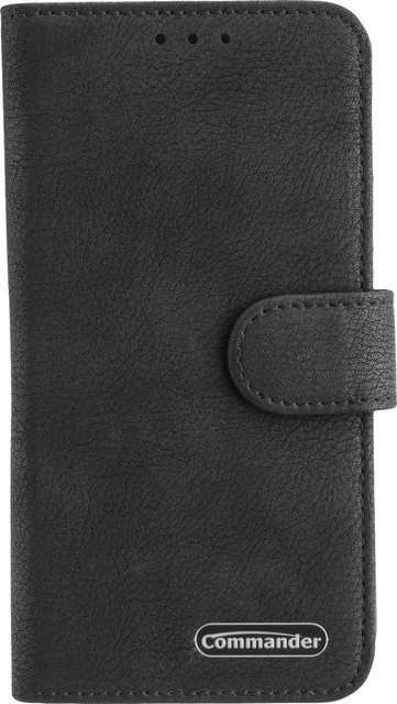 BOOK CASE ELITE Handyhülle für Motorola Edge 70 in Schwarz - Bild 1