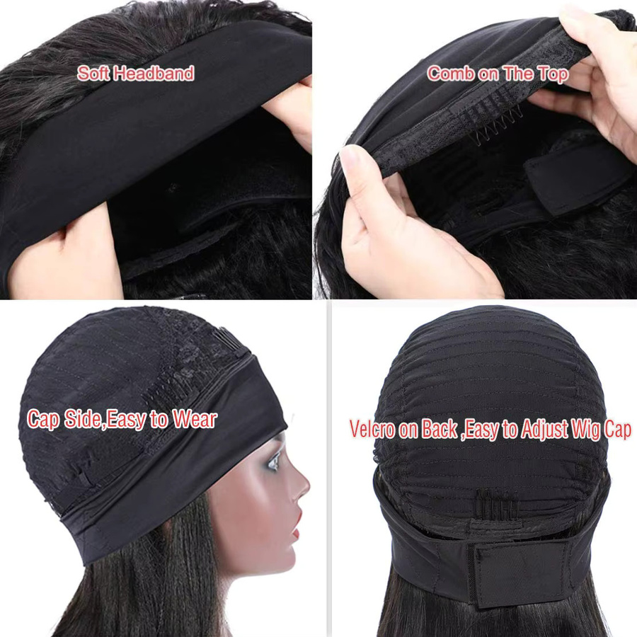 G&T Wig Stirnband-Perücke, synthetisch, glatt, Damen - Bild 2
