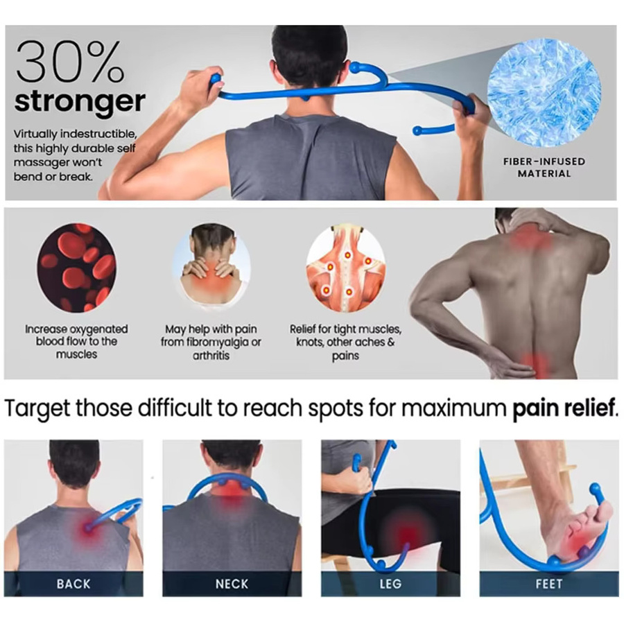 YQQGD Massagegerät Triggerpunkt Werkzeug, Unisex - Bild 6