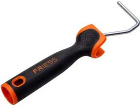 FRIESS-TECHNO-PROFI Heizkörperbügel softTouch in Schwarz, Draht-Ø 6 mm, Länge: 25 cm - Bild 1