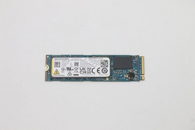 Lenovo SSD M.2 PCIe NVMe 512 GB Schwarz (FRU 5SS0V26418) - Bild 1