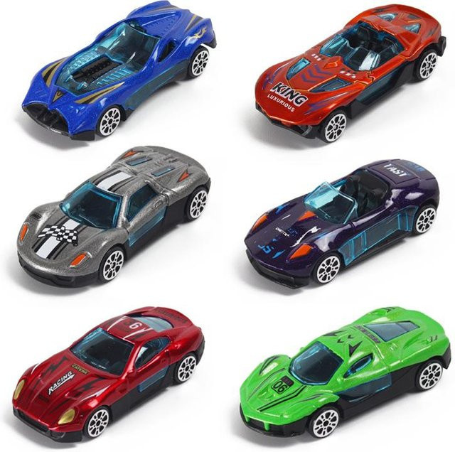 Linyi toy car SUV Sport Rennwagen, Spielzeugauto Modell, 1:64, Metall, ab 4 Jahren - Bild 1