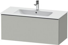 Duravit Waschtischunterschrank D-Neo wandhängend in Weiß mit einer Schublade, B: 101 cm, T: 46,2 cm, H: 44 cm - Bild 1