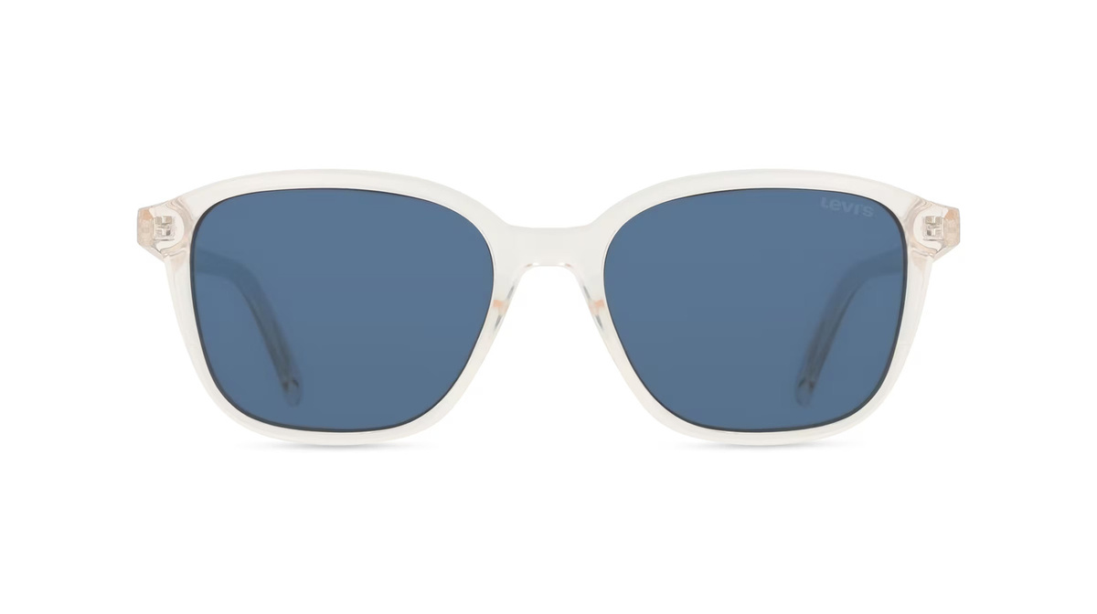 Levi's LV 5030/S Sonnenbrille, Vollrand, Quadratisch, Kunststoff, Unisex, transparent - Bild 1