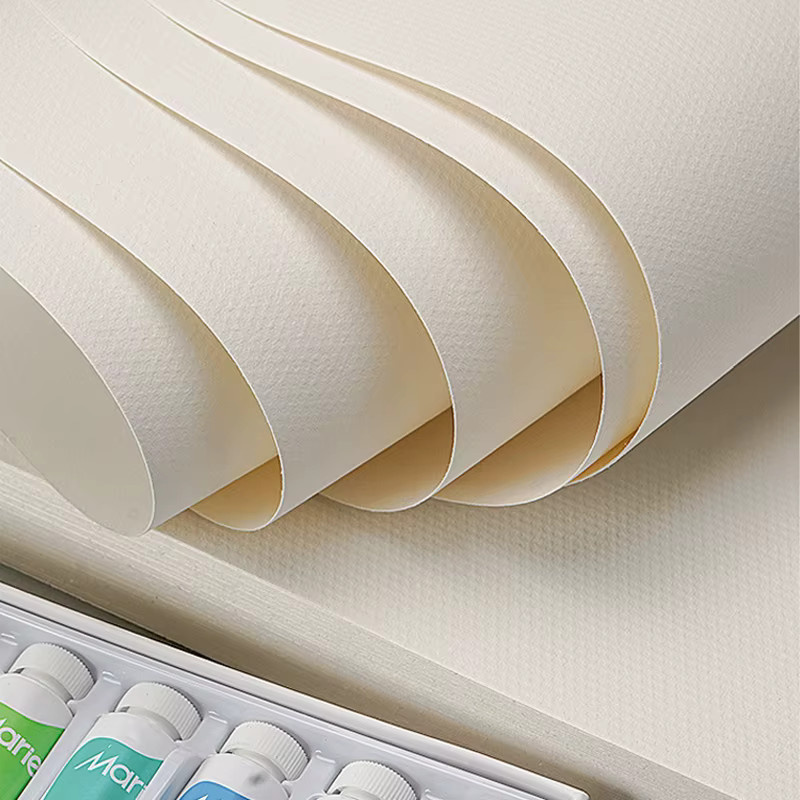 Tonpei Aquarellpapier A4 aus Holzzellstoff für Aquarellmalerei und Zeichnungen, 160 g/m² - Bild 1