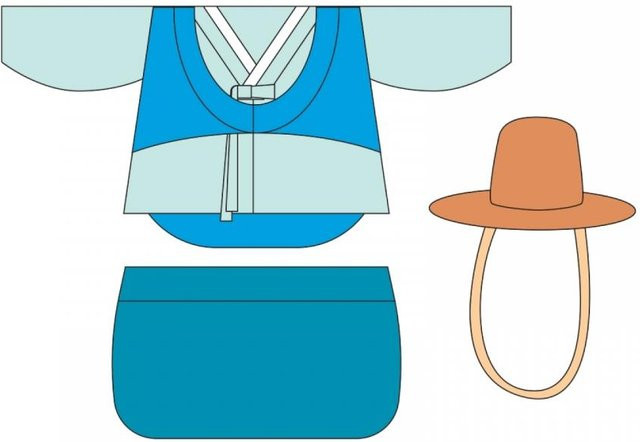 Withmuu Kpop Zanmang Loopy Jeongnyeon Kostüm, Blau - Bild 1