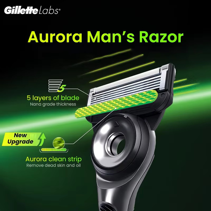 Gillette Labs Aurora Series Flexdisc Rasierer für Männer mit Ständer - Bild 2