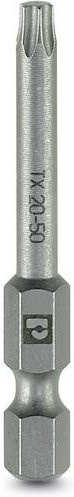 Phoenix Contact SF-BIT-TX 8-50 1212570 Sechsrund-Bit T 8 aus legiertem Werkzeugstahl in Silber, 5er-Pack - Bild 1