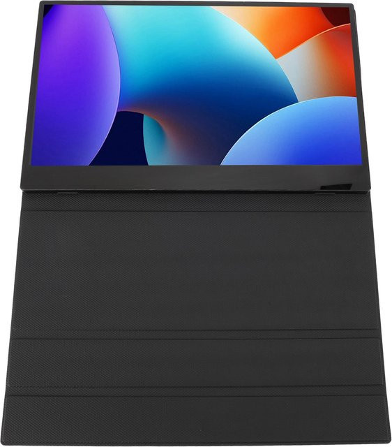 KONNWEI Tragbares 15,6 Zoll Display in Schwarz mit Full HD Touchscreen und 60Hz Bildwiederholfrequenz via USB-C - Bild 1