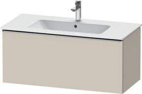 Duravit Waschtischunterschrank D-Neo beige matt, wandhängend, B: 101 cm, T: 46,2 cm, H: 44 cm - Bild 1