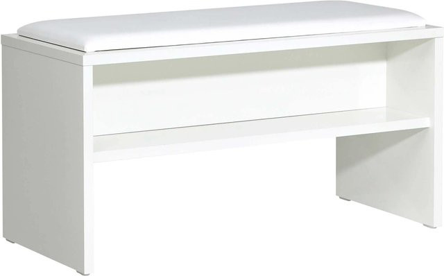 Pelipal Sitzbank Quantum 05 in Weiß Glänzend, Breite: 90 cm - Bild 1