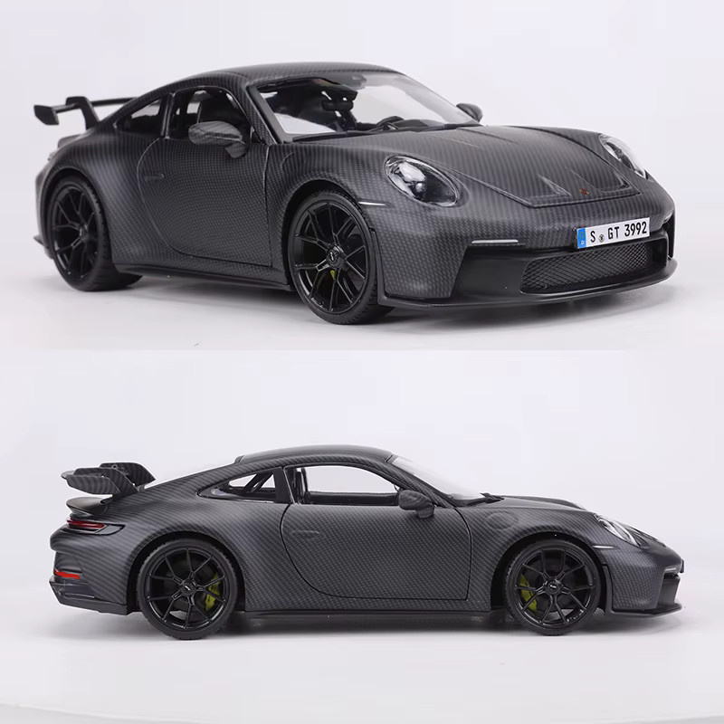 Bburago Porsche 911 GT3 50th Anniversary Edition, Automodell, 1:18, Metall, Schwarz - Bild 4