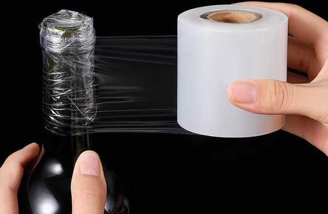 Transparente Flaschenversiegelungsfolie als Mundverschlussfolie zur Anti-Leckage und zum Schutz vor Volatilisierung für die Weinlagerung - Bild 1