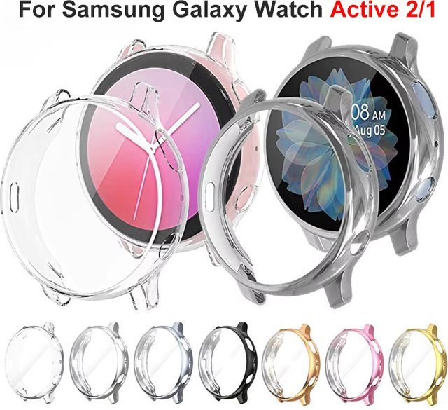 Samsung Displayschutzhülle für Watch Active 2, transparent, Unisex - Bild 1