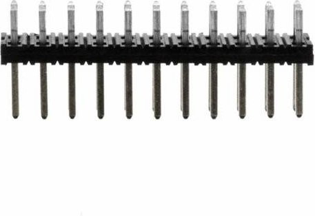 Molex Stiftleiste Standard 877582216 in Schwarz und Gold im Tray - Bild 1