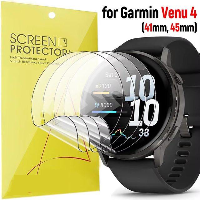 Garmin Hydrogelfolie Displayschutz, transparent, Unisex - Bild 1
