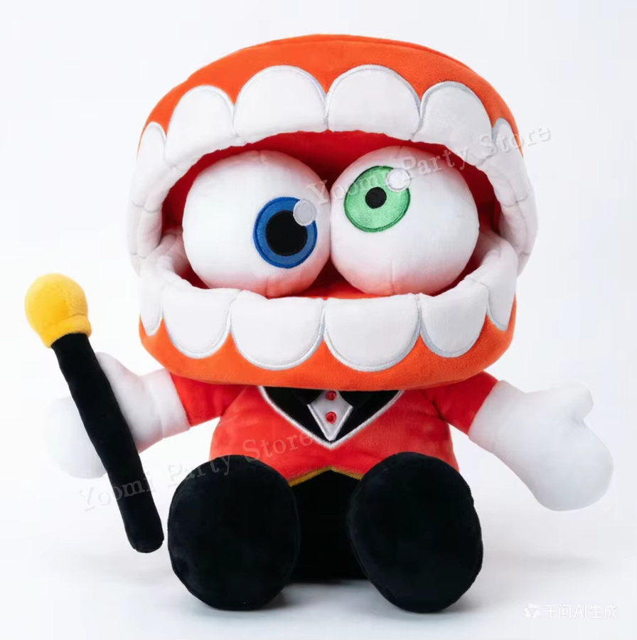 Potdemiel Jax Plüsch-Digitalpuppe, Zirkus-Mädchen, Magischer Hase Clown, Plüsch / Textil - Bild 3