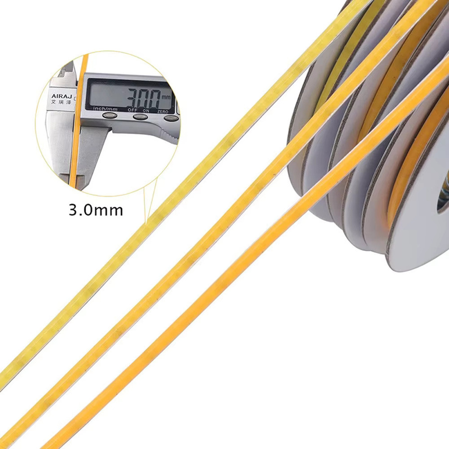 JOYPJLIT COB LED Strip Lights FCOB mit Ra90, 5m Länge, 12V, Farben: Orange, Rot, Grün, Blau, Weiß - Bild 2