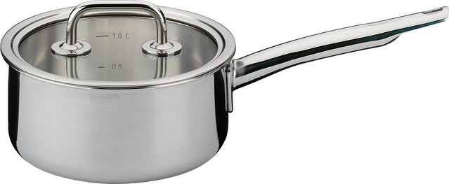 Stielkasserolle Zwiesel Glas Spring Brigade Basic aus Edelstahl in Silber - Bild 1