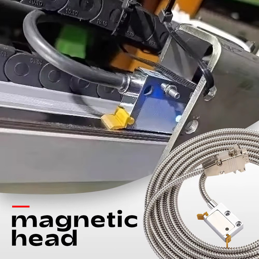 YQLILGEN Magnetischer Lesekopf IP67 wasserdicht und staubdicht in Silber, 5V/5U TTL DB9 - Bild 4