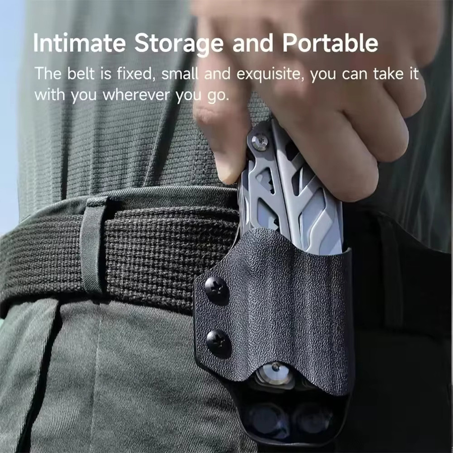 Nextool Flaggschiff Pro Kydex-Tasche für Multitools und Taschenmesser in Schwarz - Bild 3