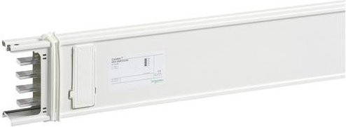 Schneider Electric KSA100ED4306 KSA gerades Element mit 6 Abgängen, 100A, 3m, Weiß - Bild 1
