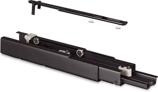Kesseböhmer DISPENSA-X Apothekerauszug Anthrazit für Korpusbreite 400 mm und Korpushöhe 1200 bis 1600 mm mit Korbset und 100 kg Tragkraft - Bild 1