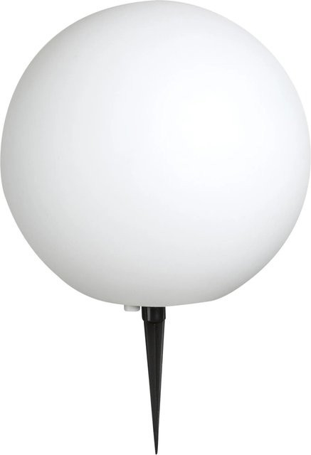 Globo Außenkugelleuchte TOULA mit Erdspieß aus Kunststoff in Weiß - Bild 1