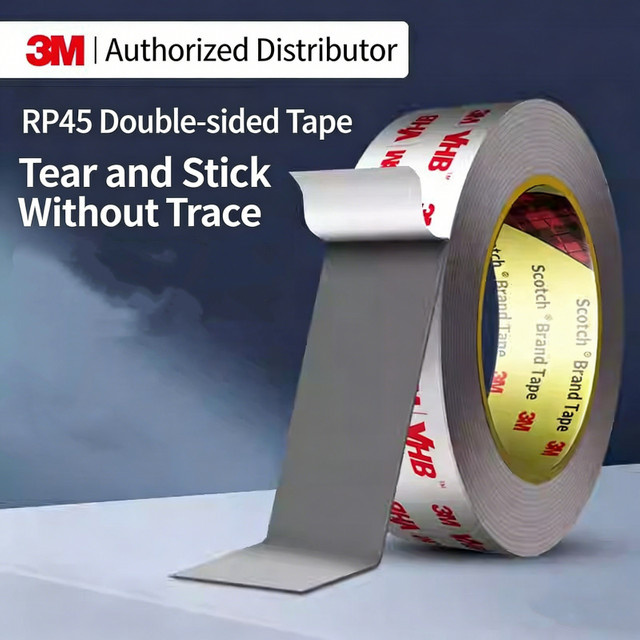 3M RP45 VHB Doppelseitiges Klebeband aus Schaumstoff, hochviskos und wasserdicht für die Automobilanwendung - Bild 1