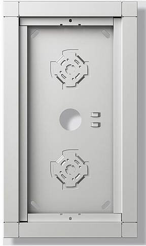Siedle Aufputzgehäuse aus Aluminium in Weiß - Bild 1