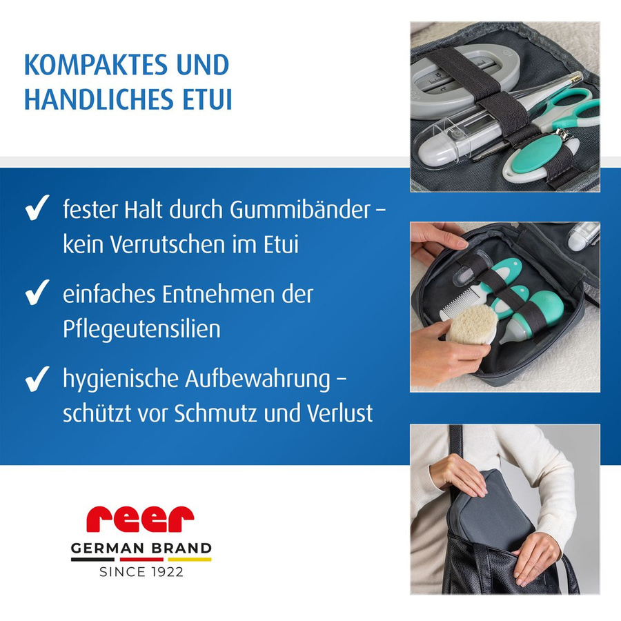 Reer BabyCare Plegeset, 9-tlg., Grau - Bild 6