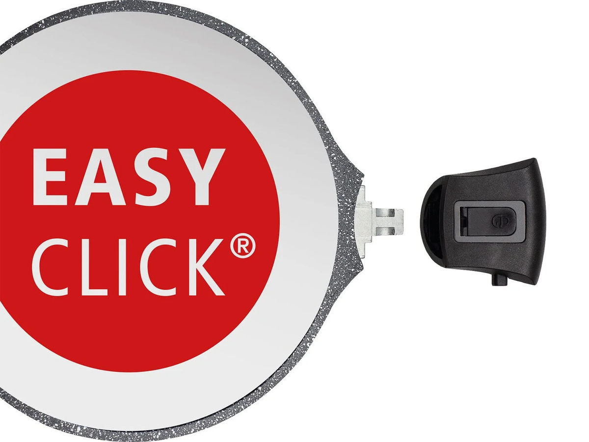 GSW Bratpfanne EASY CLICK aus Aluminium mit Keramikbeschichtung, Durchmesser: 32 cm - Bild 4