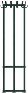 Garderobenständer Functionals KROK ROUND Pine Green mit 36 Haken und Schirmhalter mit Tropfmulde, Farbe: Grün - Bild 1
