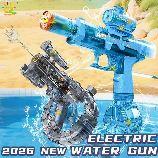 HUIQIBAO Elektrische Wasserpistole, Hochgeschwindigkeits-Wassersprüher - Bild 1