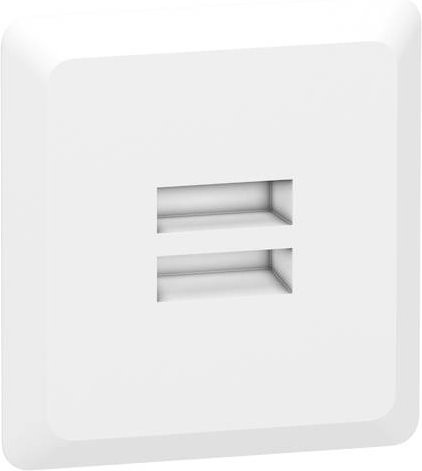 Schneider Electric KBC16ZB1 KBA KBB Abdeckung für Abgangsöffnung Kleinverteilerzubehör, Weiß, 10 Stück - Bild 1