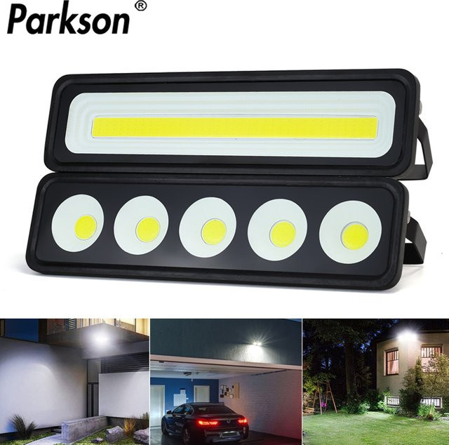 PARKSON LED-Flutlicht 50W IP65 wasserdicht für Garten und Wand, Weiß - Bild 1