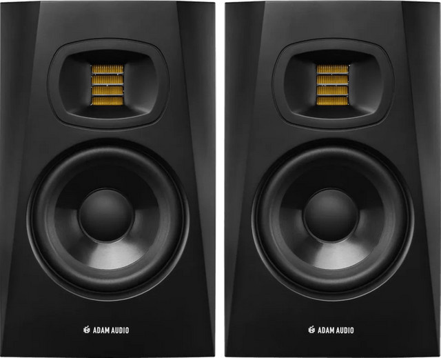 Adam T5V Duo-Pack Aktive Nahfeldmonitore in Schwarz mit XLR-Anschluss - Bild 1