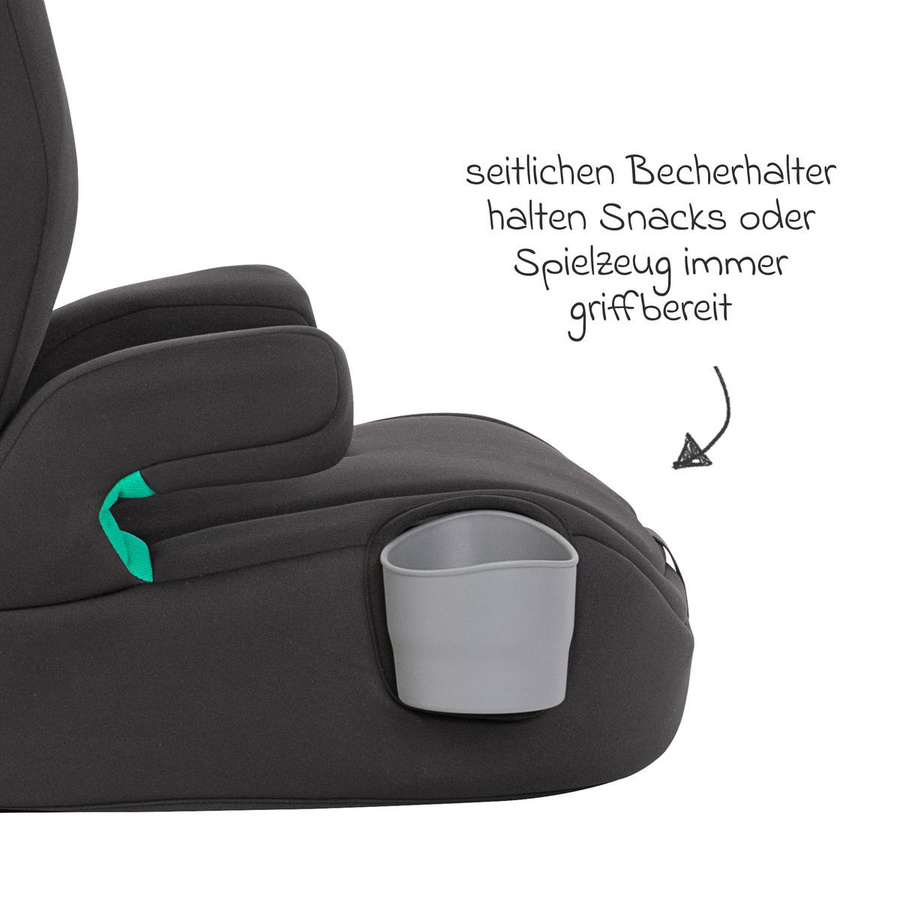 Graco Kindersitz Eldura Midnight mit Getränkehalter für Kinder von 76 cm bis 150 cm Körpergröße - Bild 5