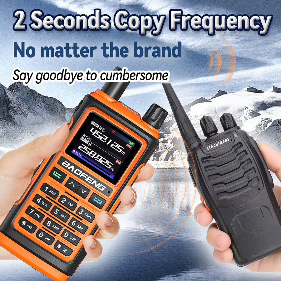 Baofeng Walkie Talkie UV-17M mit Air Band, Long Range Radio, 999 Kanälen, AM/FM Full Band und VOX Funktion - Bild 3