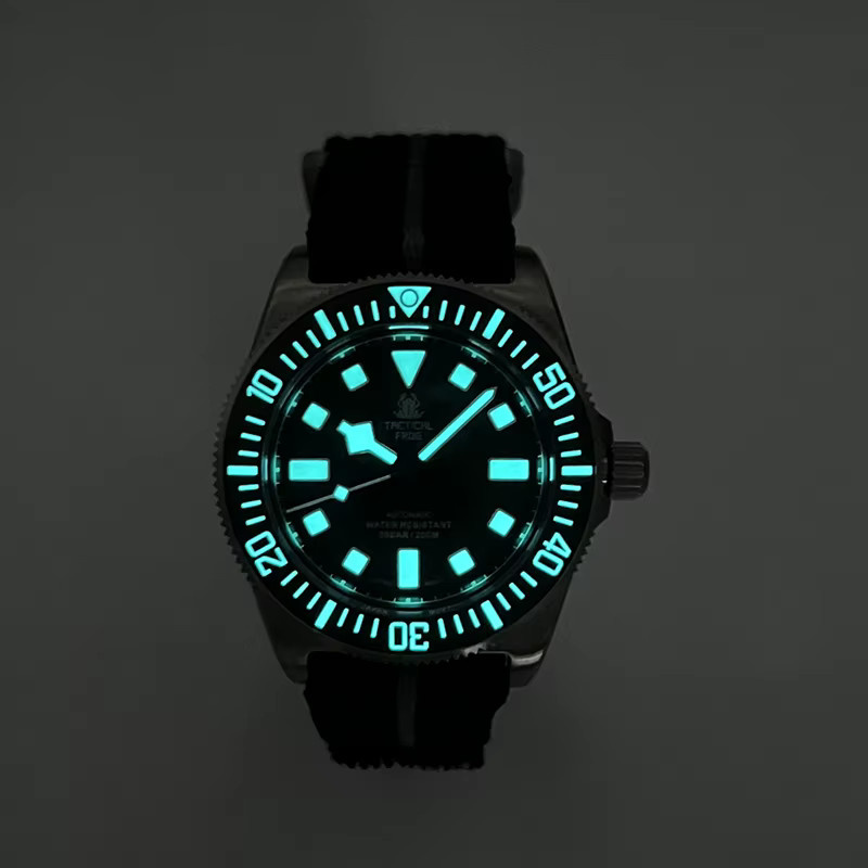 Tactical Frog Armbanduhr Titan, Automatik, Saphirglas, 20 ATM, Herren - Bild 5