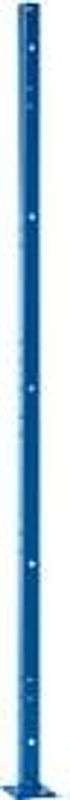 SSI Schäfer Eckstütze für Gitterelemente, vorgelocht, blau - Bild 2