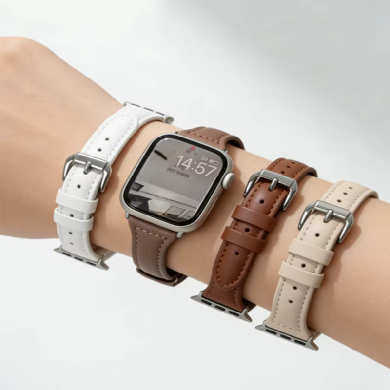 NEY Uhrenarmband Leder, Unisex - Bild 2