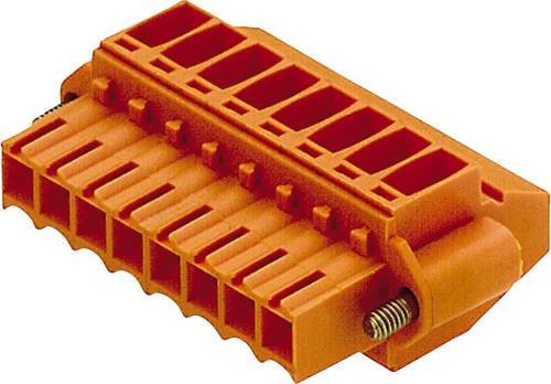 Weidmüller Buchsenleiste 1639260000 in Orange, 4 Polstellen, 1 Reihe, 90 Stück - Bild 1