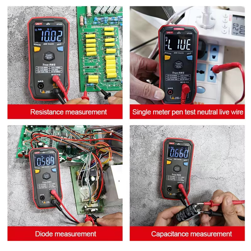 UNI-T Digitales Multimeter UT89XD Professioneller Elektrotester - Bild 2