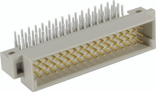 HARTING Messerleiste aus Messing in Grau, 3 Reihen, Artikelnummer 09231487951 - Bild 1