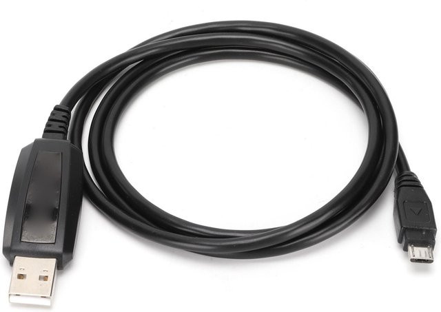 Baofeng Programmierkabel USB Frequenz-Schreibleitung für Walkie-Talkie in Schwarz - Bild 1