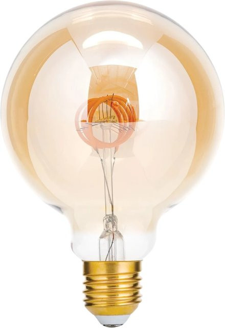Orion Leuchten LED-Vintageglobe E27 dimmbar transparent warmweiß 2200 K - Bild 1