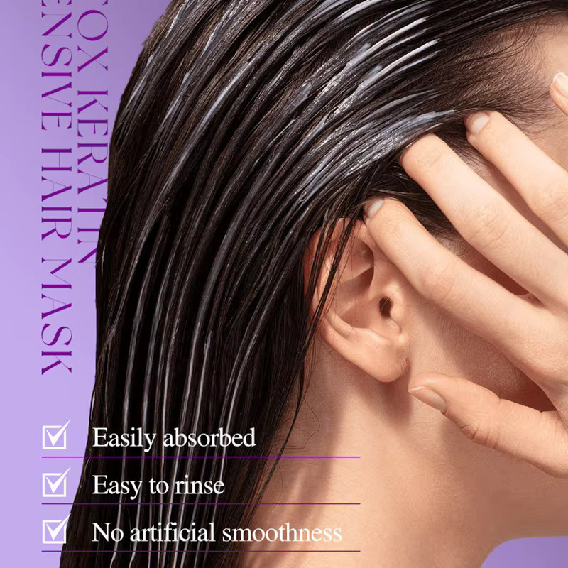 eelhoe Keratin Haarmaske für strapaziertes Haar, Unisex - Bild 6