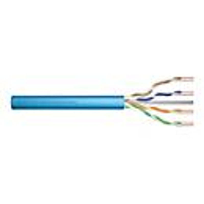 DIGITUS Bulkkabel CAT 6a U/UTP Simplex Ethernet LAN Kabel Hellblau RAL 5012 305,0 m - Bild 2